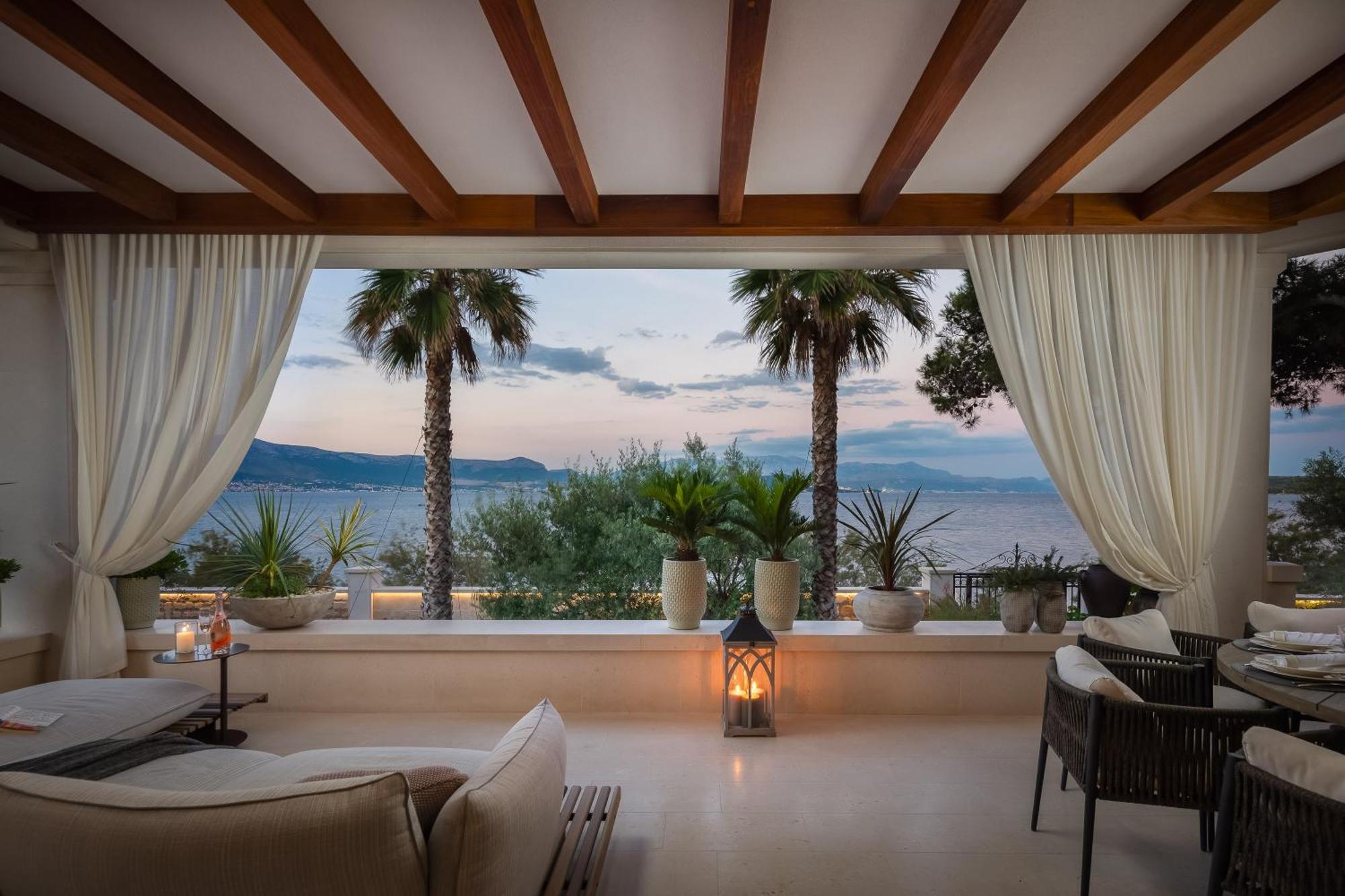 Villa L'orizzonte Slatine Esterno foto