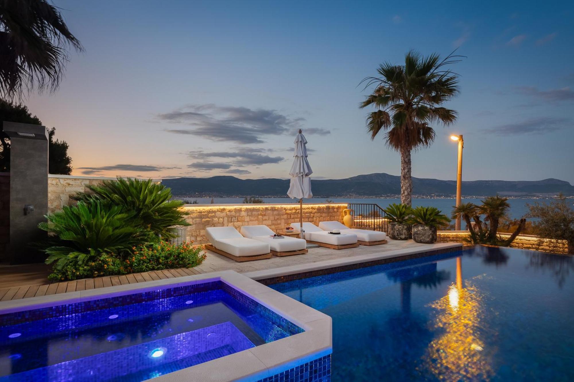 Villa L'orizzonte Slatine Esterno foto