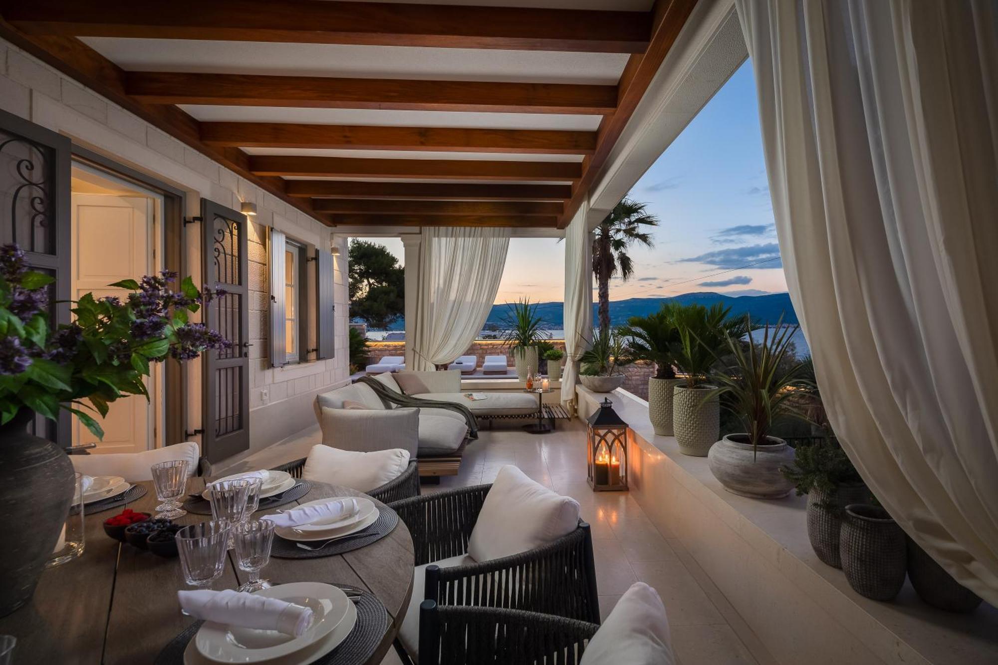 Villa L'orizzonte Slatine Esterno foto