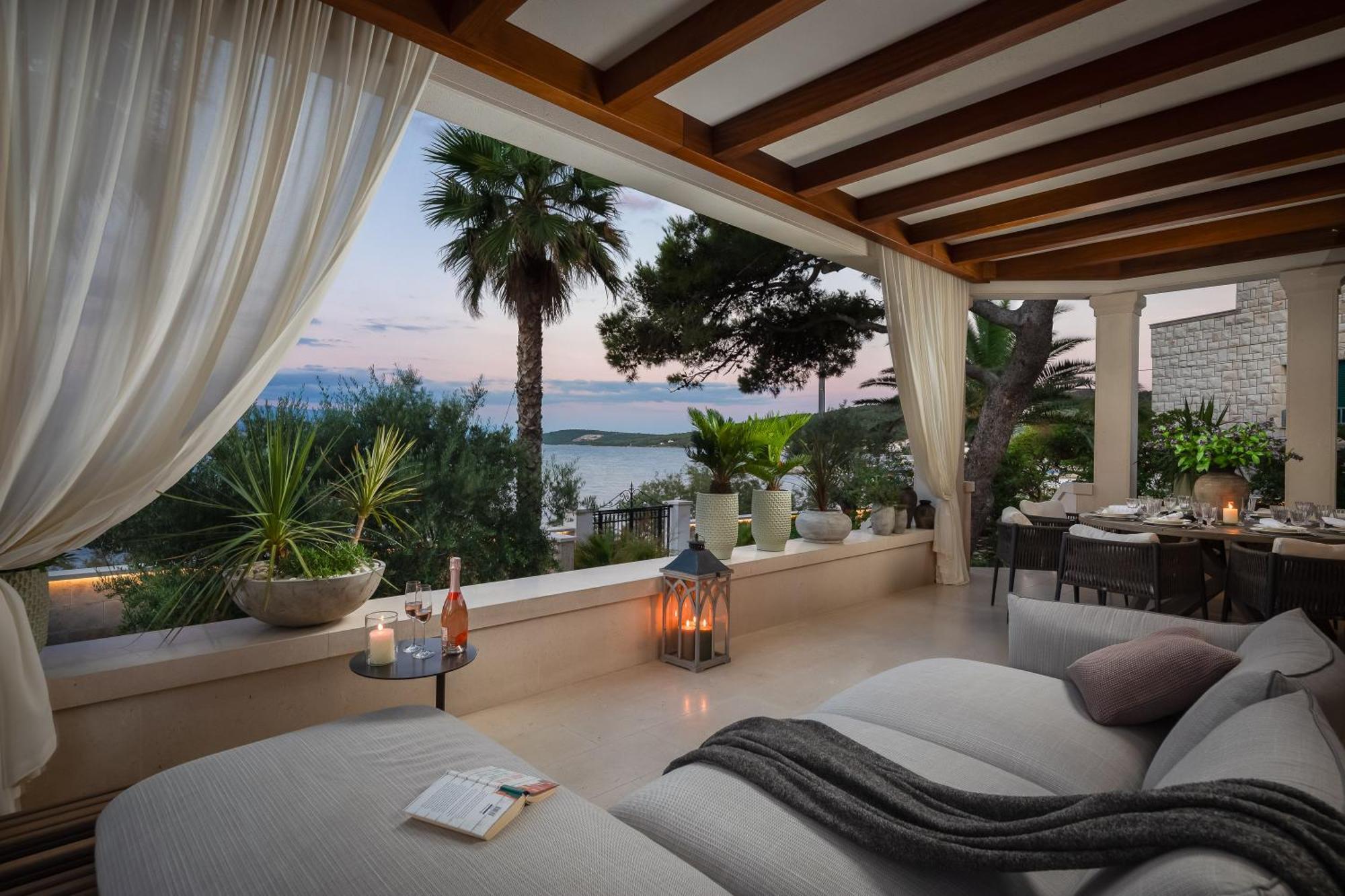 Villa L'orizzonte Slatine Esterno foto