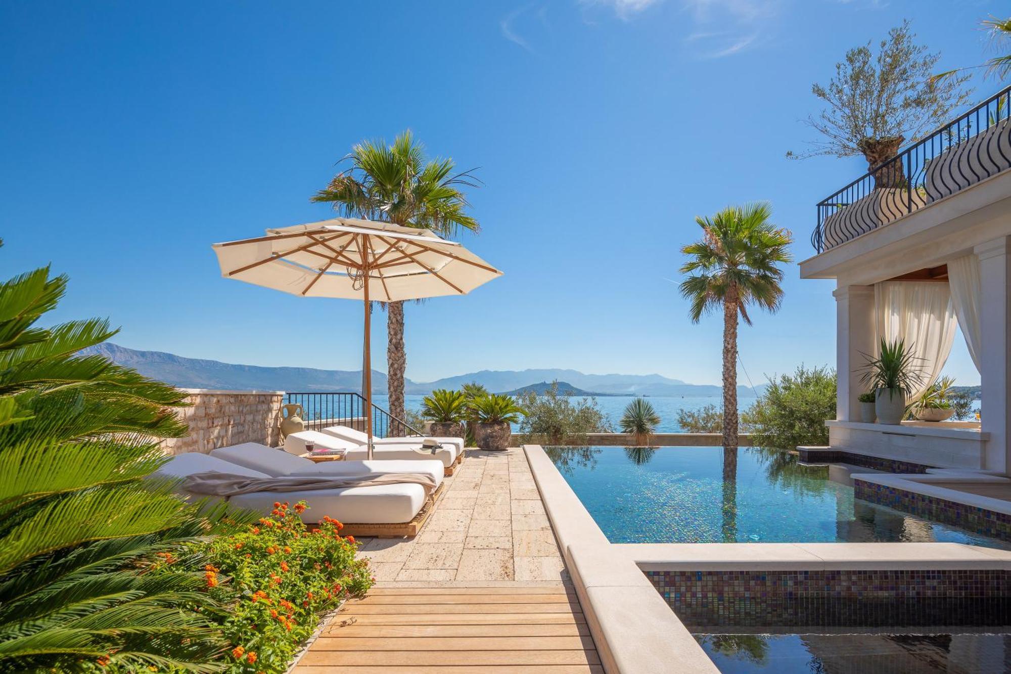 Villa L'orizzonte Slatine Esterno foto