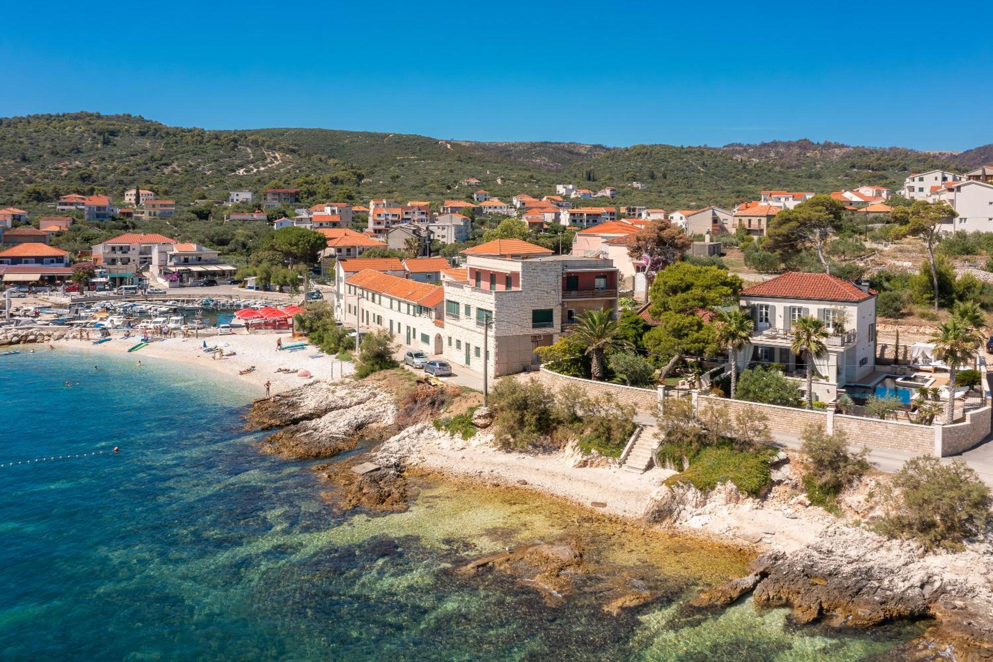 Villa L'orizzonte Slatine Esterno foto