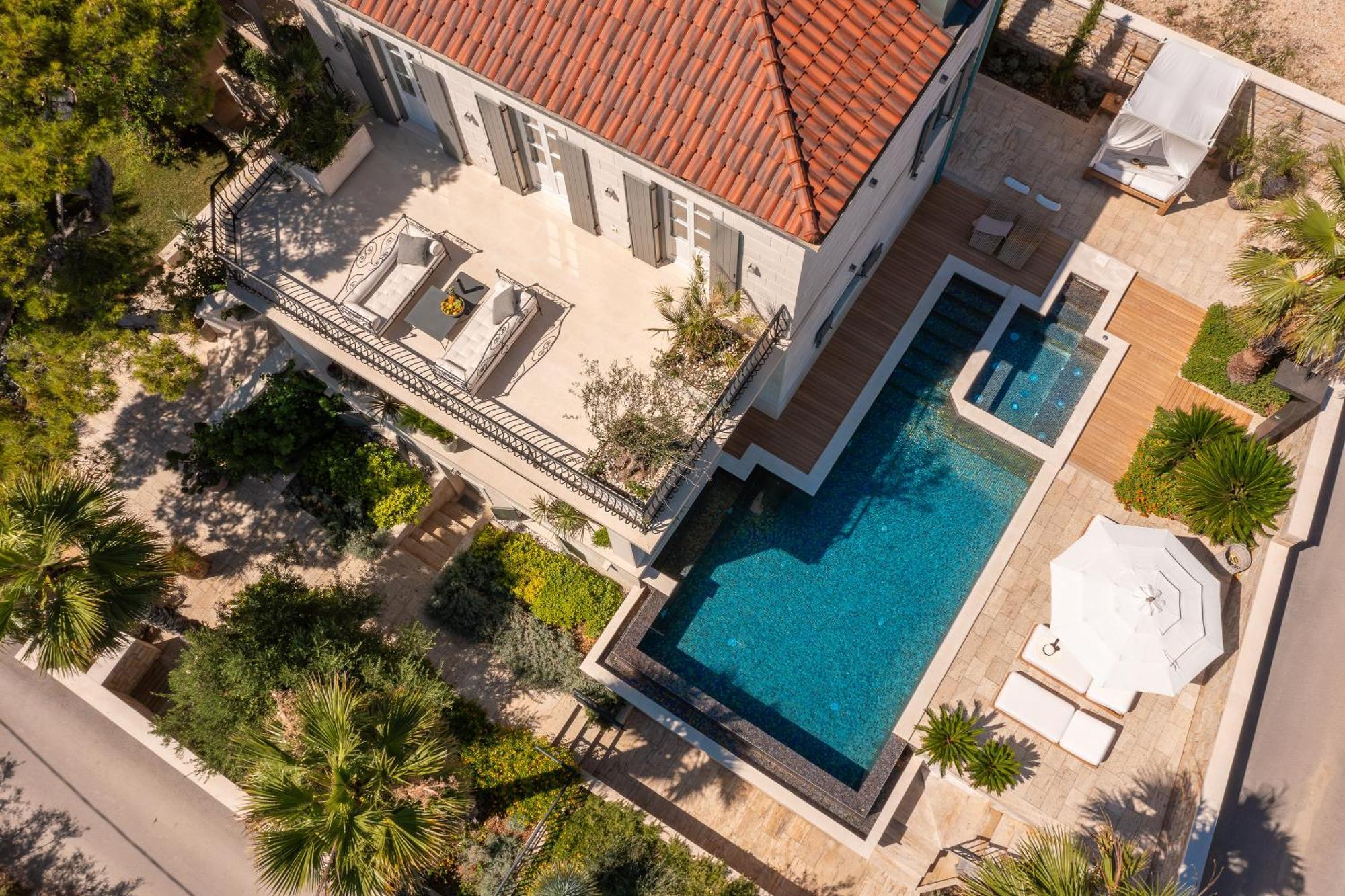 Villa L'orizzonte Slatine Esterno foto