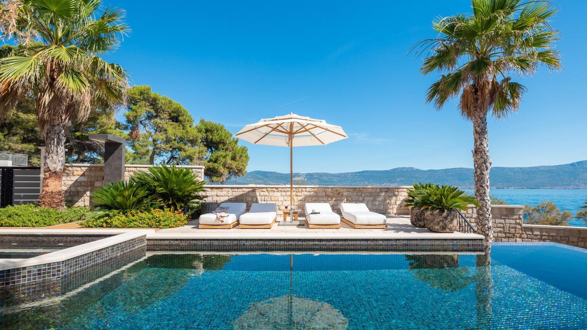 Villa L'orizzonte Slatine Esterno foto