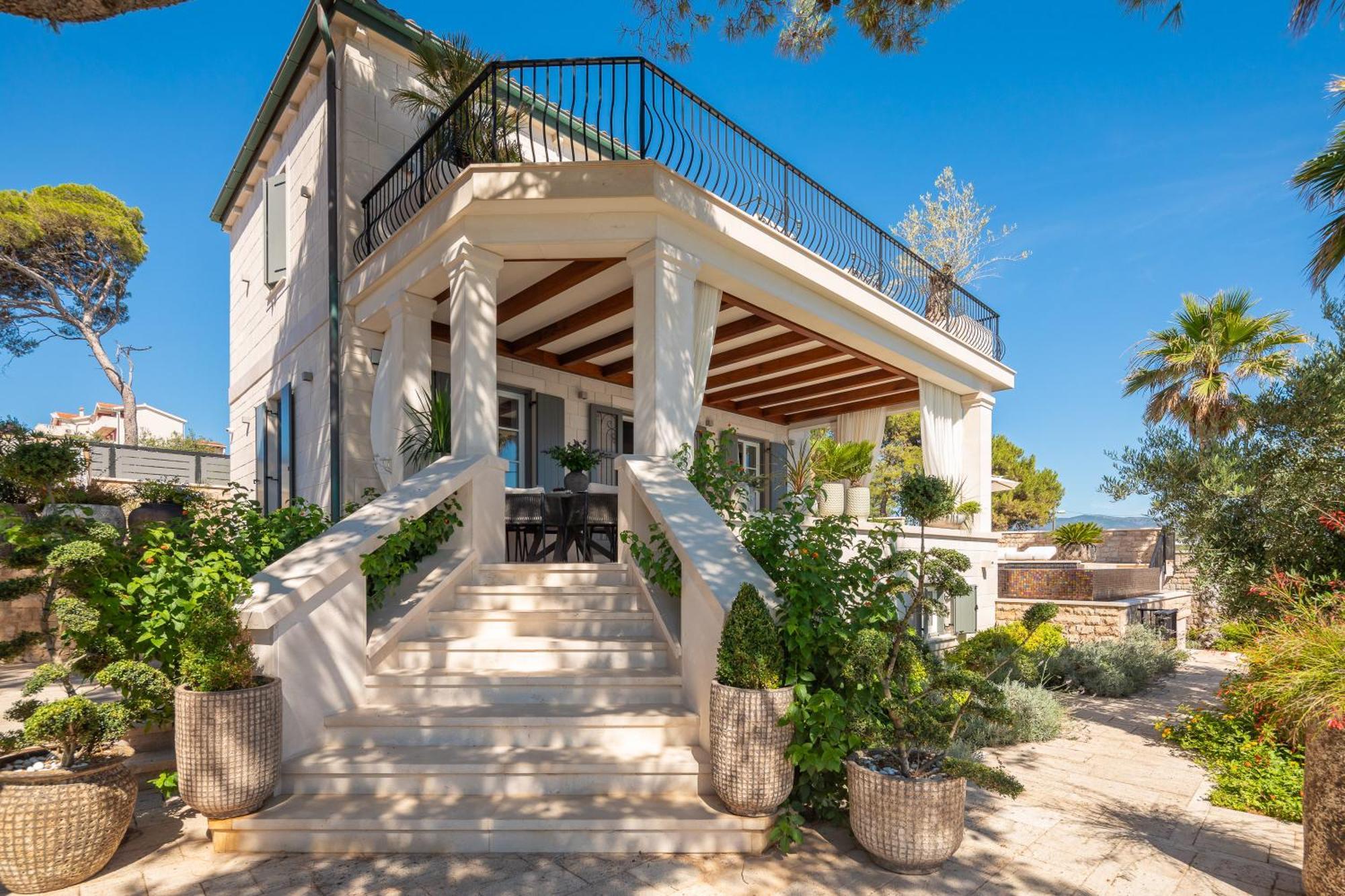 Villa L'orizzonte Slatine Esterno foto