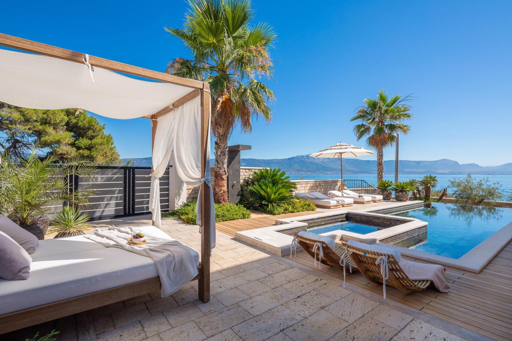 Villa L'orizzonte Slatine Esterno foto