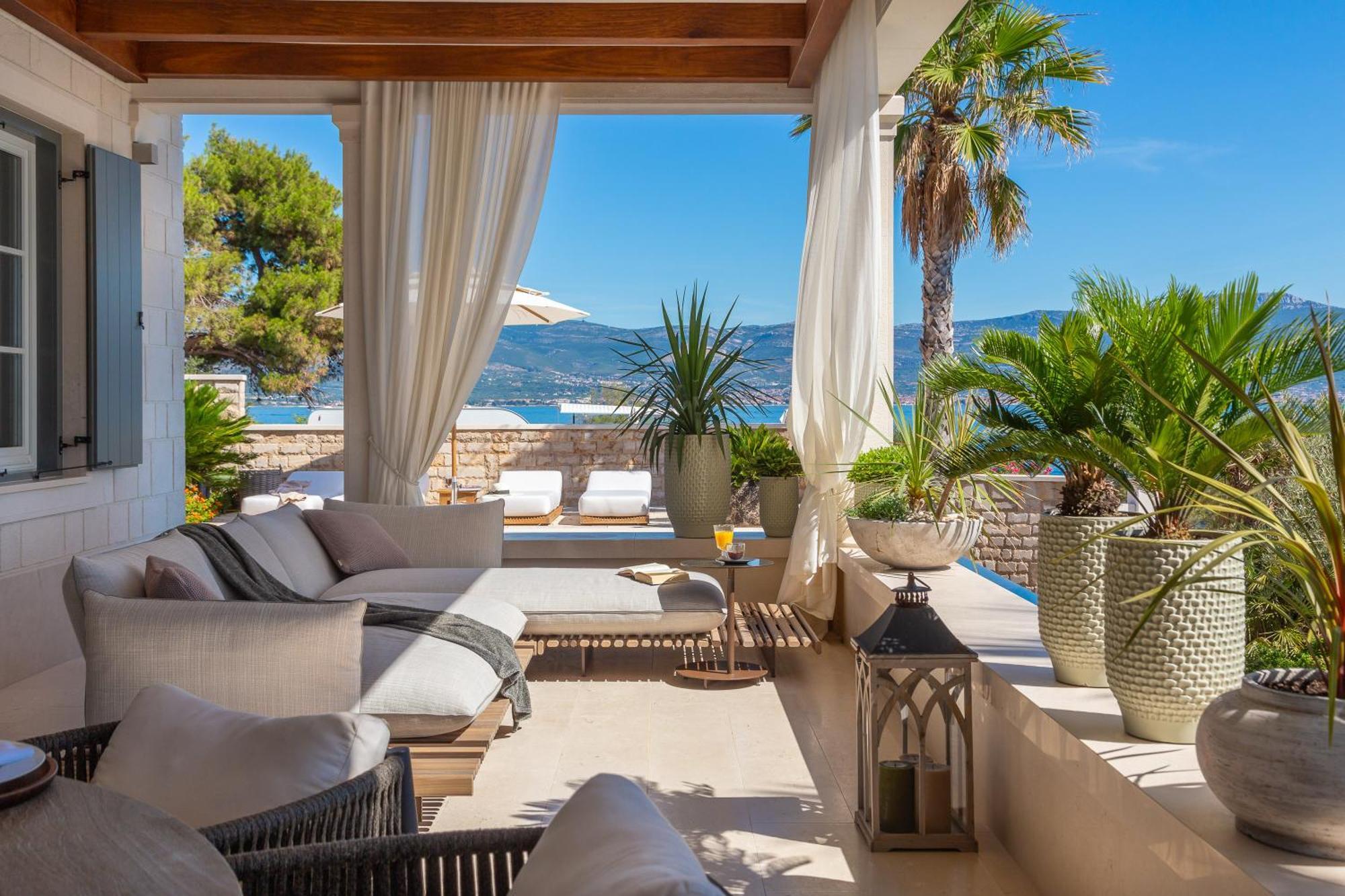 Villa L'orizzonte Slatine Esterno foto
