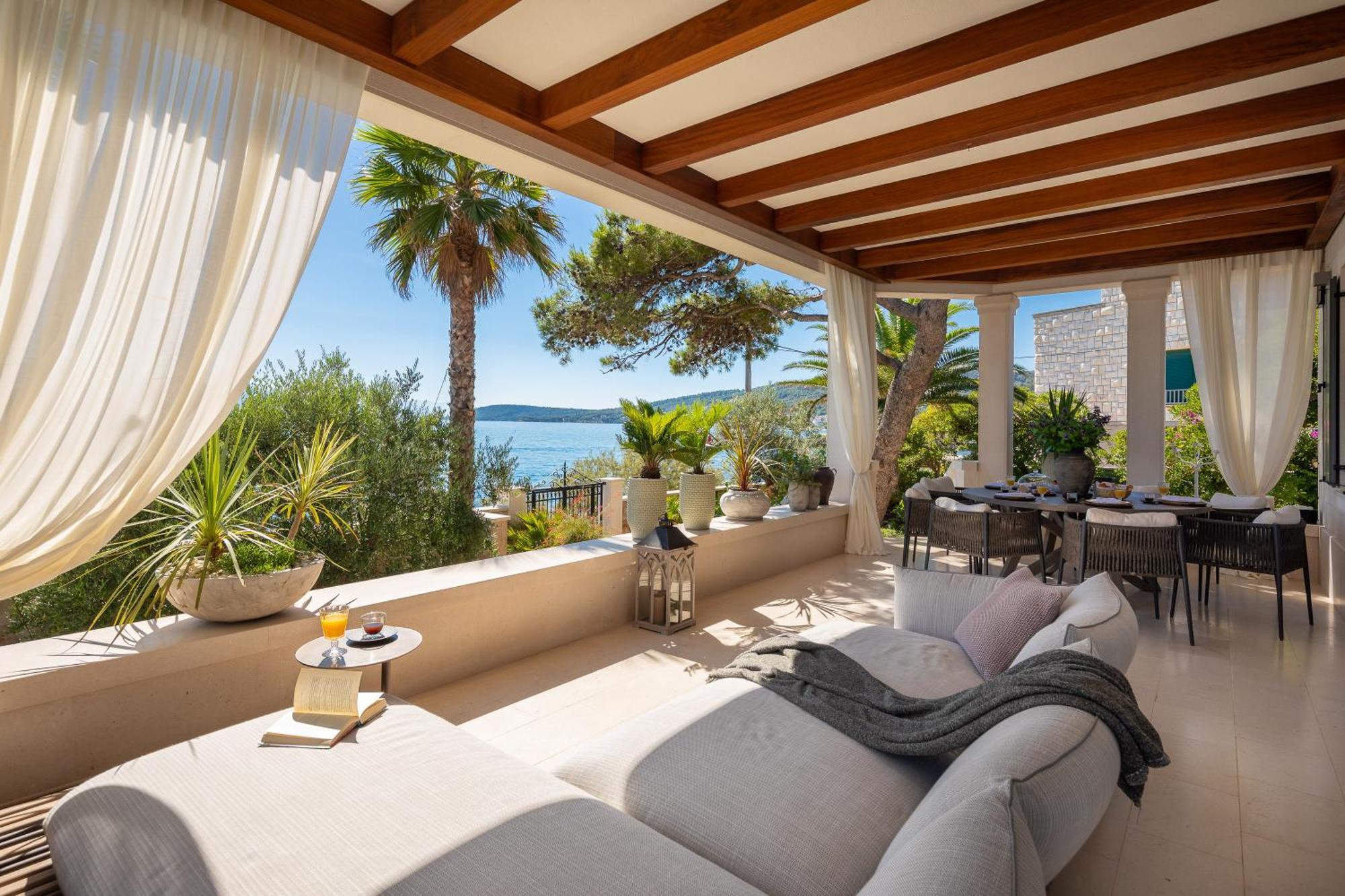 Villa L'orizzonte Slatine Esterno foto